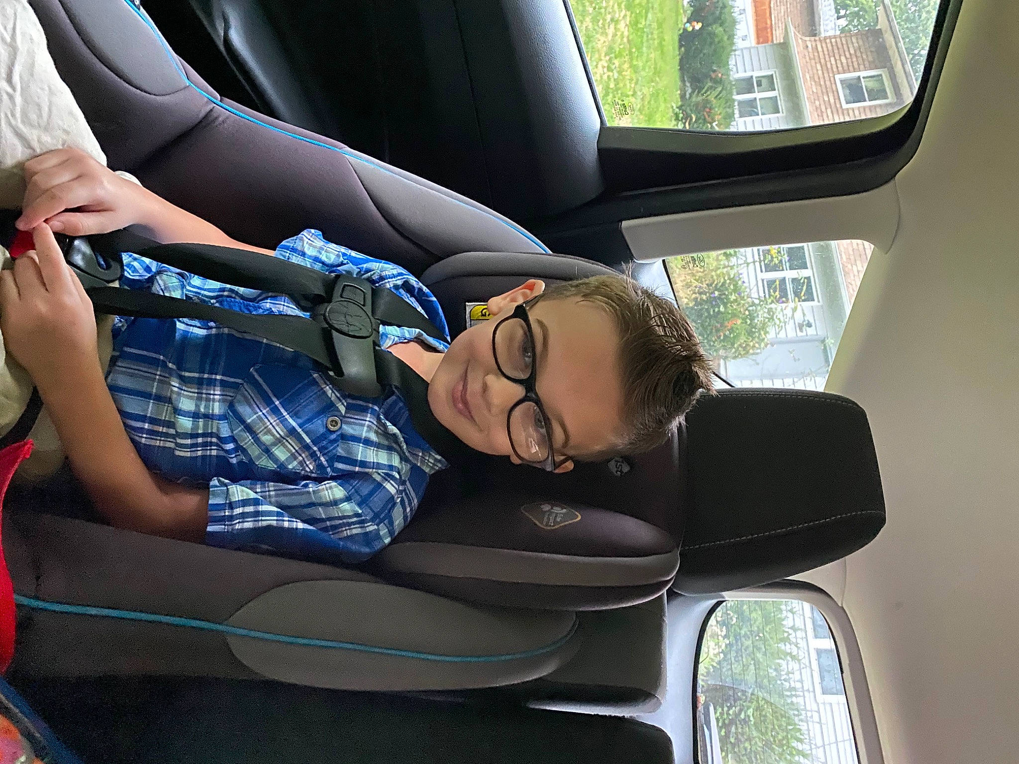 Noah joined the competition — help win amazing prizes! auto_part, automotive_design, automotive_exterior, automotive_mirror, car, car_seat, car_seat_cover, comfort, dress, goggles, head_restraint, joy, mode_of_transport, motor_vehicle, person, personal_luxury_car, plant, steering_part, sunglasses, thigh