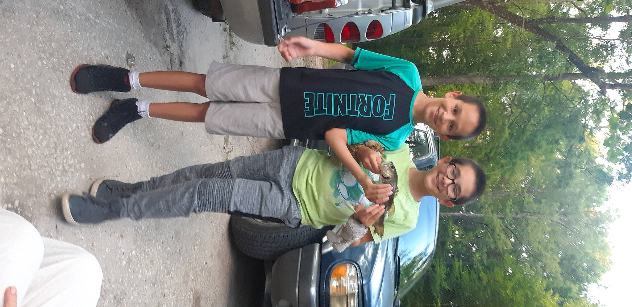 Johnny joined the competition — help win amazing prizes! family_car, joy, person