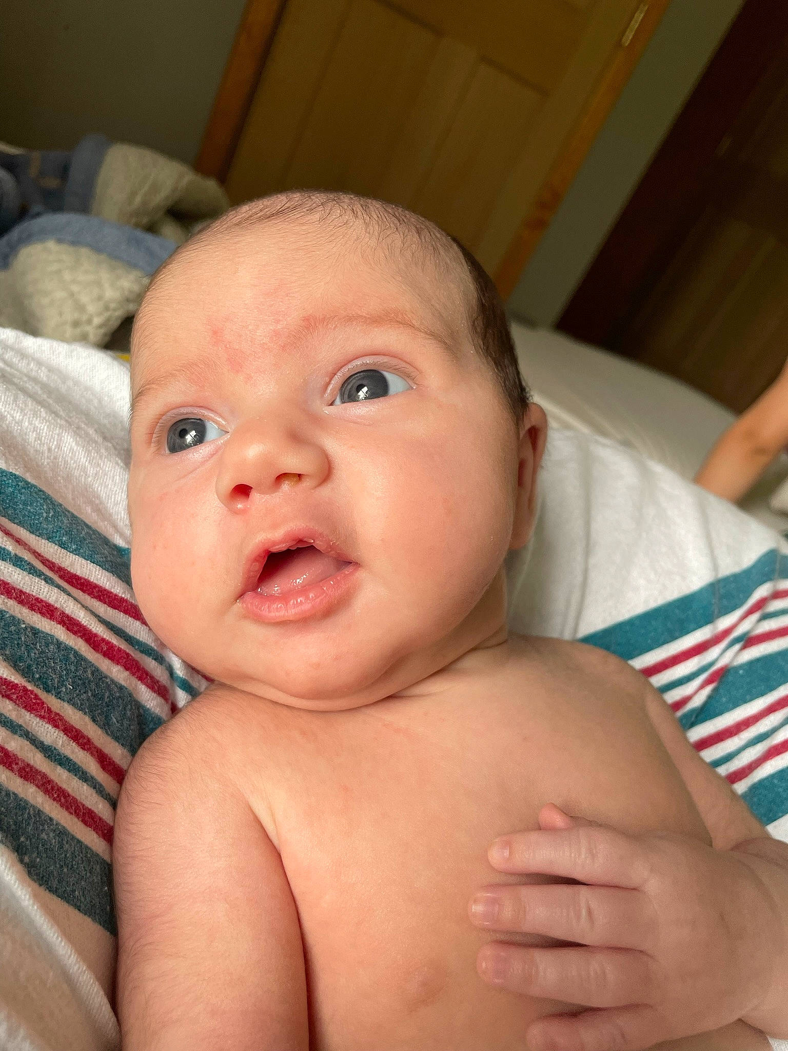 Laurel is registered to the contest to win money with this photo: baby, cheek, chin, ear, eye, eyebrow, eyelash, face, facial_expression, forehead, head, iris, lip, mouth, muscle, nose, organ, person, skin, smile