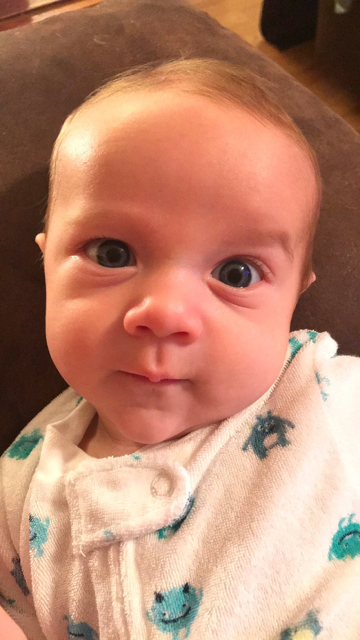 Dallas James joined the competition — help win amazing prizes! cheek, child, chin, close_up, ear, eye, eyebrow, face, finger, forehead, girl, head, infant, iris, lip, mouth, neck, nose, person, skin