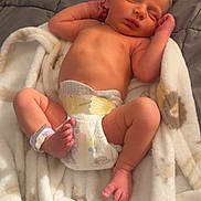 Karson joined the competition — help win amazing prizes! newborn, baby, sleeping, diaper, blanket, infant, soft, cozy, peaceful, skin, hands, legs, cute, toddler, resting, indoors, portrait, child, comfort, warm