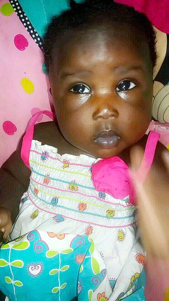 Viva joined the competition — help win amazing prizes! beauty, black_hair, cheek, child, day, eye, face, forehead, girl, head, human_hair_color, infant, lip, mouth, nose, person, pink, product, skin, smile