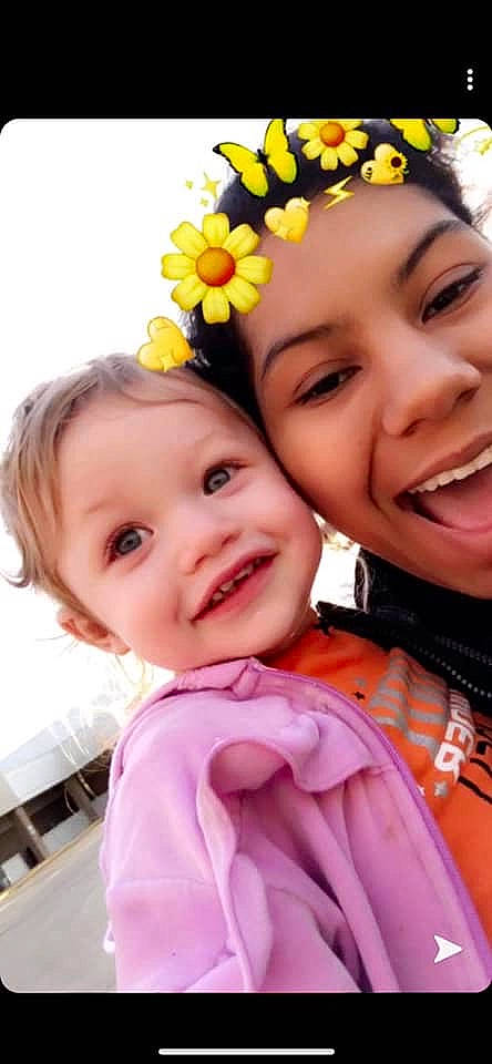 Aubrianna joined the competition — help win amazing prizes! baby, cheek, child, fun, hair_accessory, happy, joy, nose, person, pink, skin, smile, toddler