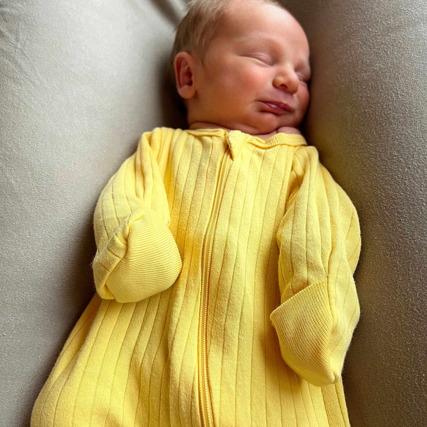 Jameson joined the competition — help win amazing prizes! baby, bed, bedroom, blanket, clothing, couch, cushion, face, furniture, head, homedecor, indoors, knitwear, newborn, person, photography, portrait, quilt, sleeping, sweater