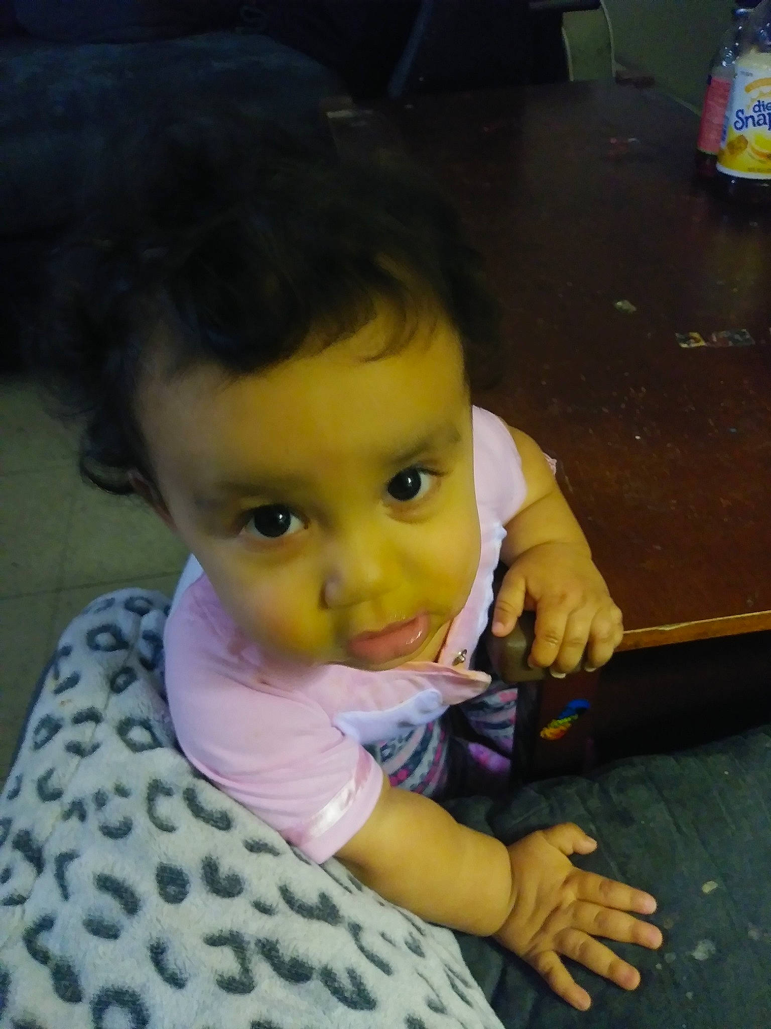 Rayna is registered to the contest to win money with this photo: black_hair, cheek, child, eye, face, forehead, fun, girl, head, human_hair_color, infant, iris, mouth, nose, person, play, product, skin, toddler, yellow