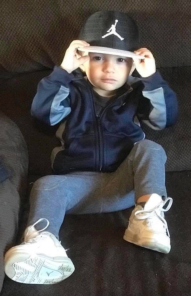 Salvatore joined the competition — help win amazing prizes! baseball_cap, cap, child, cool, footwear, headgear, headwear, outerwear, person, photography, shoe, sitting, toddler