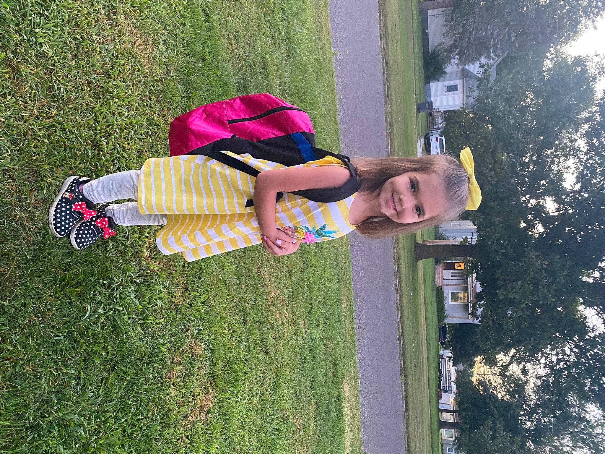 Jaelynn is registered to the contest to win money with this photo: baby_toddler_clothing, child, fun, grass, grassland, happy, hat, joy, leisure, people_in_nature, person, plant, recreation, smile, tints_and_shades, toddler, tree, yard