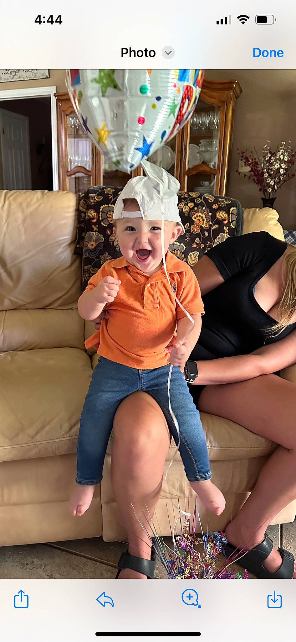 Nash joined the competition — help win amazing prizes! blond, chair, comfort, costume, couch, event, fashion_design, flooring, fun, happy, headwear, human_leg, jewellery, knee, lap, leg, leisure, necklace, person, sitting