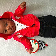 Myan joined the competition — help win amazing prizes! baby_products, child, fun, infant, product, red, toddler