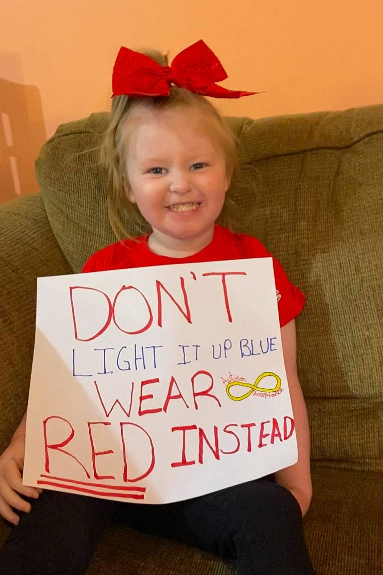 Layla joined the competition — help win amazing prizes! baby, child, costume_hat, event, fashion_accessory, font, fun, hair, handwriting, happy, holiday, joy, laugh, person, photo_caption, red, room, smile, standing, t_shirt