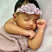 Chaya joined the competition — help win amazing prizes! accessories, baby, bodypart, clothing, face, finger, flower, glove, hand, happy, head, headband, jewelry, newborn, person, photography, plant, portrait, sleeping, smile