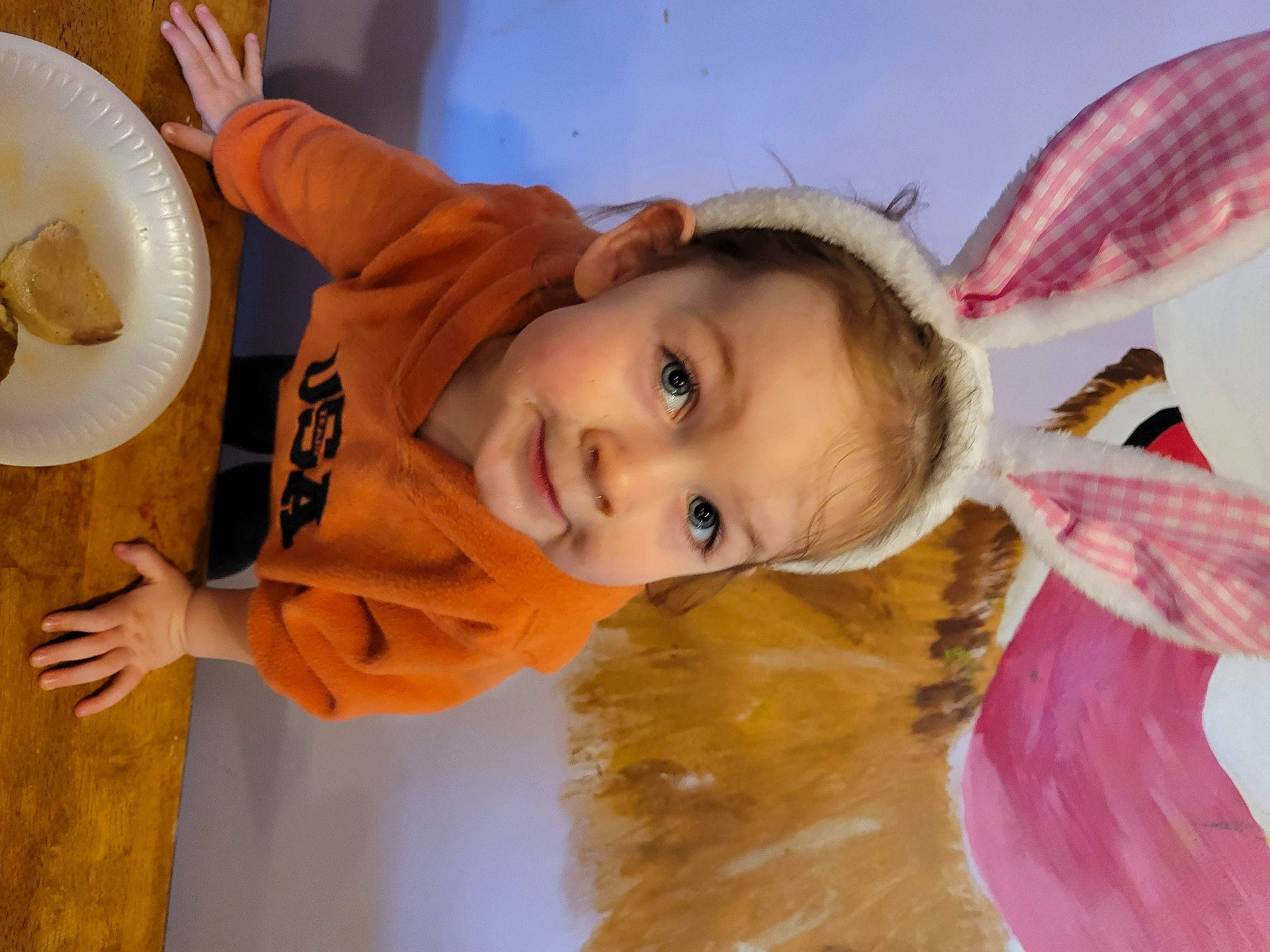 Kora joined the competition — help win amazing prizes! child, cup, fashion_accessory, fun, happy, hat, headgear, leisure, lip, nose, person, plate, room, serveware, skin, smile, tableware, toddler, tree, vacation