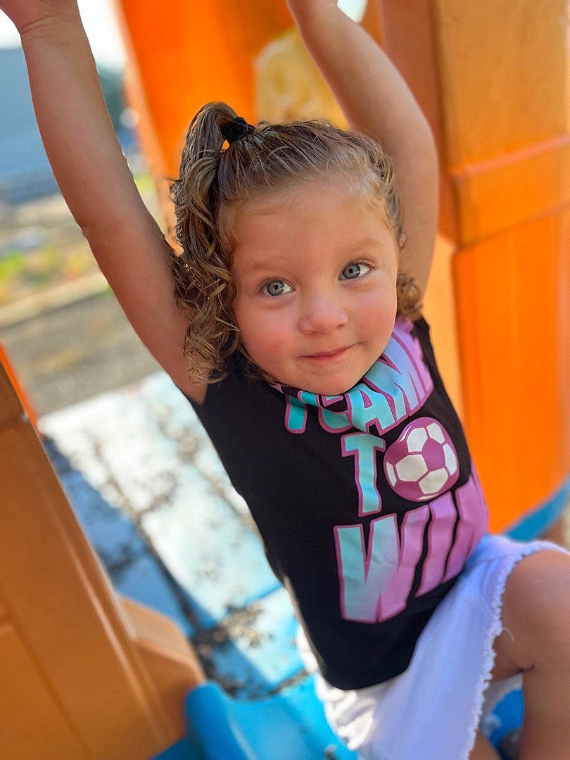 Carmen joined the competition — help win amazing prizes! black_hair, blue, chair, child, electric_blue, event, fun, happy, joy, laugh, leisure, magenta, neck, person, play, recreation, shoulder, sitting, skin, smile