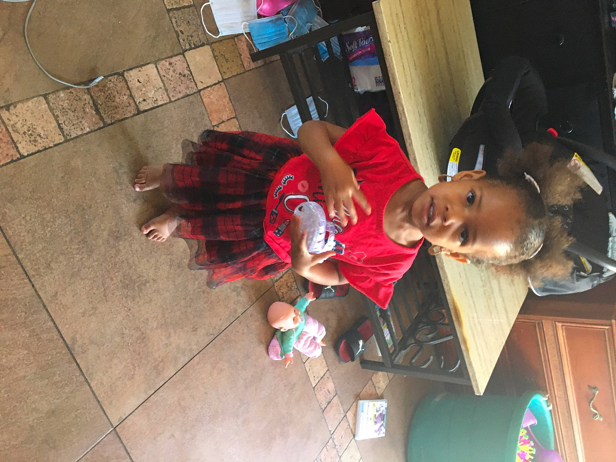 Aniyah joined the competition — help win amazing prizes! canidae, child, fawn, fun, person, play