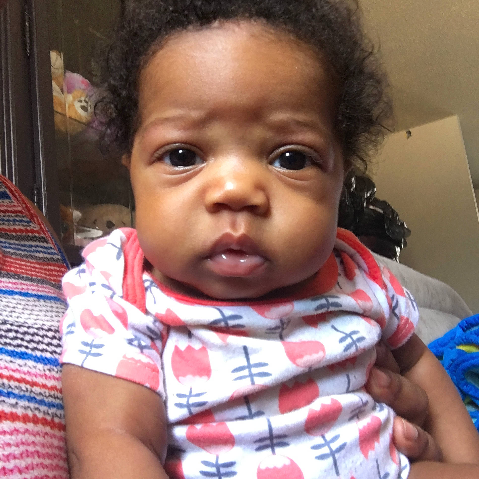 Ziiyah is registered to the contest to win money with this photo: baby, beauty, black_hair, cheek, child, chin, eye, eyebrow, face, forehead, hair, head, human, lip, mouth, nose, person, skin, smile, toddler