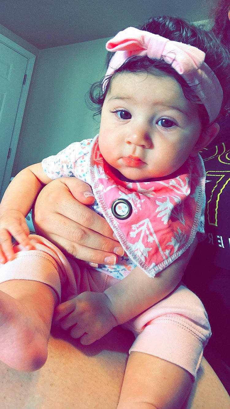 Analia joined the competition — help win amazing prizes! arm, baby, beauty, cheek, child, cool, daughter, eye, finger, hand, headgear, leg, lip, mouth, nose, person, pink, skin, smile, thigh