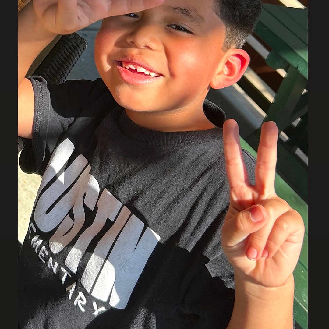 Olevea joined the competition — help win amazing prizes! bodypart, boy, child, clothing, face, finger, hand, happy, head, laughing, male, mouth, outdoors, person, photography, portrait, selfie, smile, t_shirt, teeth