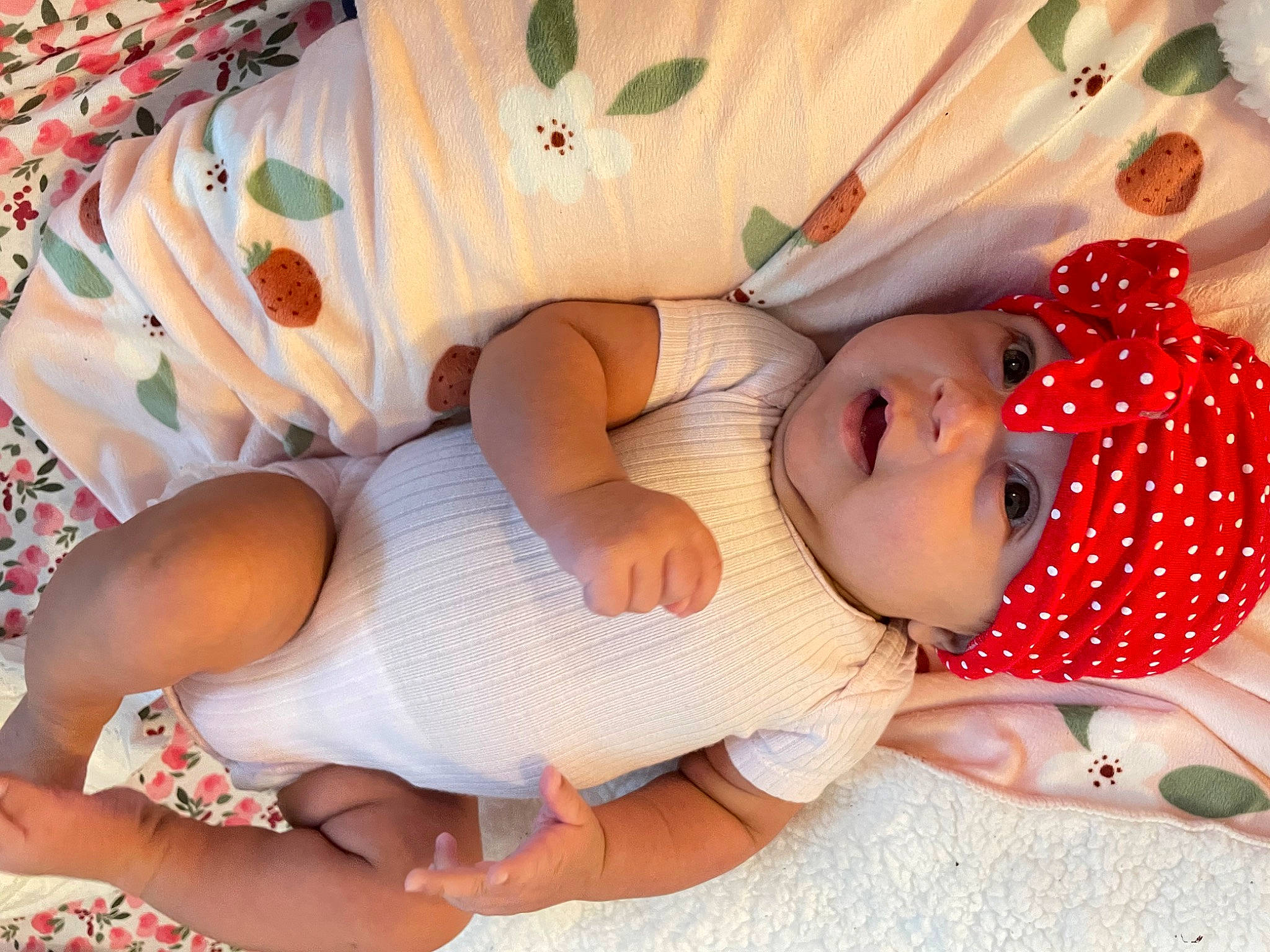 Alexandra joined the competition — help win amazing prizes! abdomen, arm, baby, baby_products, baby_toddler_clothing, child, comfort, design, finger, foot, head, headwear, human_leg, leg, linens, nail, pattern, person, skin, textile