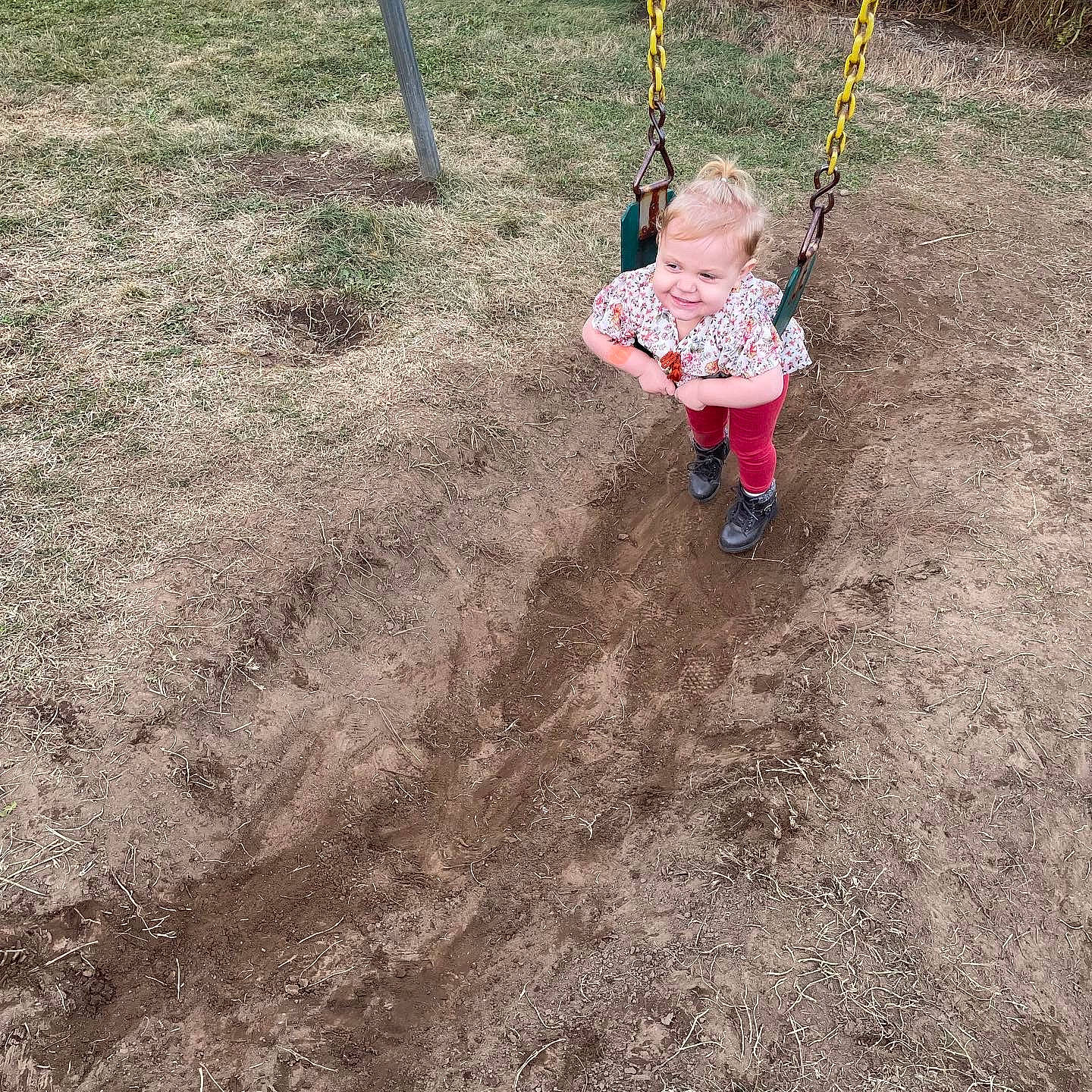 Phoenix joined the competition — help win amazing prizes! baby, baby_toddler_clothing, child, city, fun, grass, happy, joy, leisure, outdoor_play_equipment, people_in_nature, person, play, playground, recreation, sleeve, soil, swing, toddler, tree