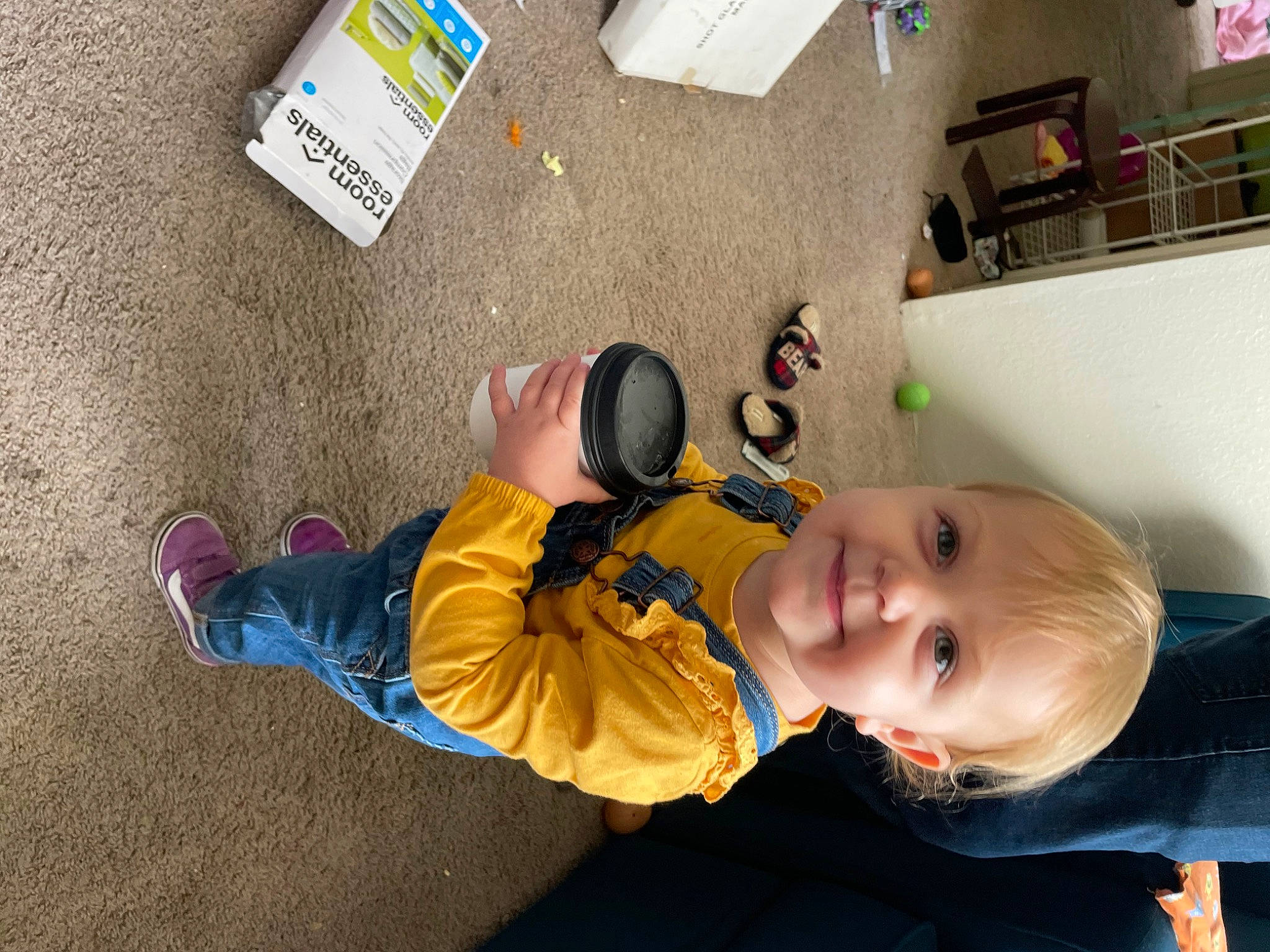 Phoenix joined the competition — help win amazing prizes! baby, baby_toddler_clothing, child, comfort, concrete, flooring, fun, joy, leisure, person, play, road_surface, room, shelf, sitting, smile, toddler