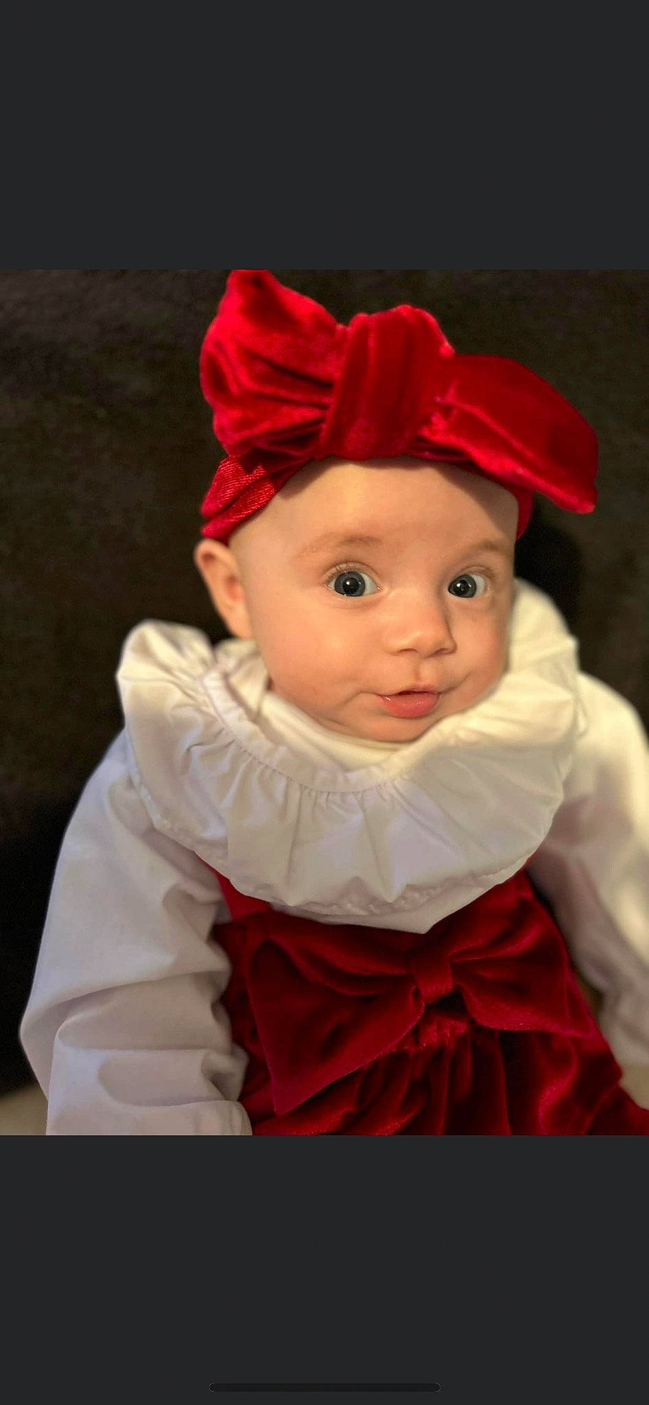 Evie-mae is registered to the contest to win money with this photo: baby, baby_toddler_clothing, cap, cheek, child, chin, costume_hat, eye, face, hairstyle, hat, head, headgear, headwear, lip, magenta, outerwear, person, pink, sleeve