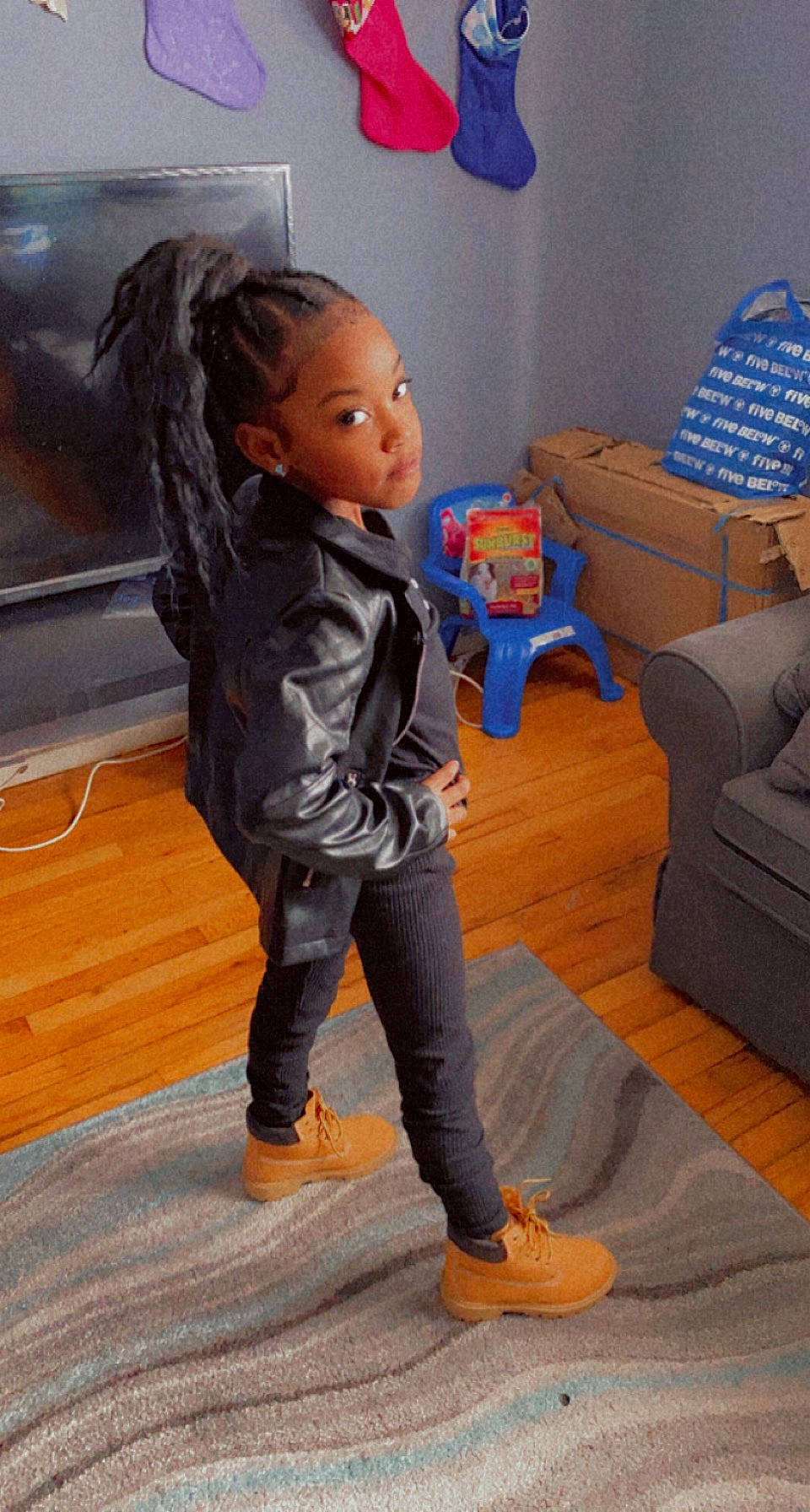 Promyse joined the competition — help win amazing prizes! action_figure, child, comfort, denim, doll, fashion_design, floor, flooring, fun, fur, hair, hardwood, head, orange, person, room, sitting, toddler, toy, wig