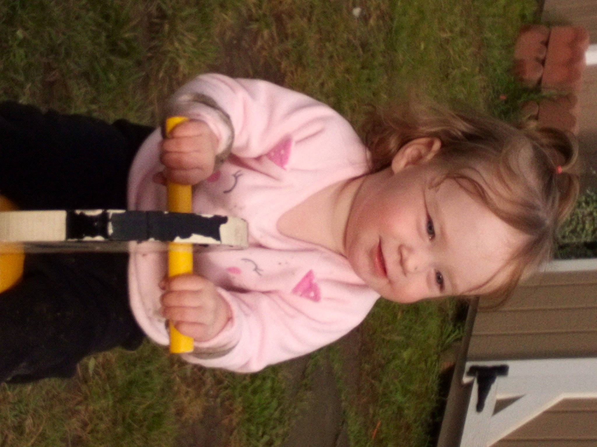 Lillyanna is registered to the contest to win money with this photo: baby, child, fun, grass, happy, joy, person, plant, soil, thumb, toddler, tree