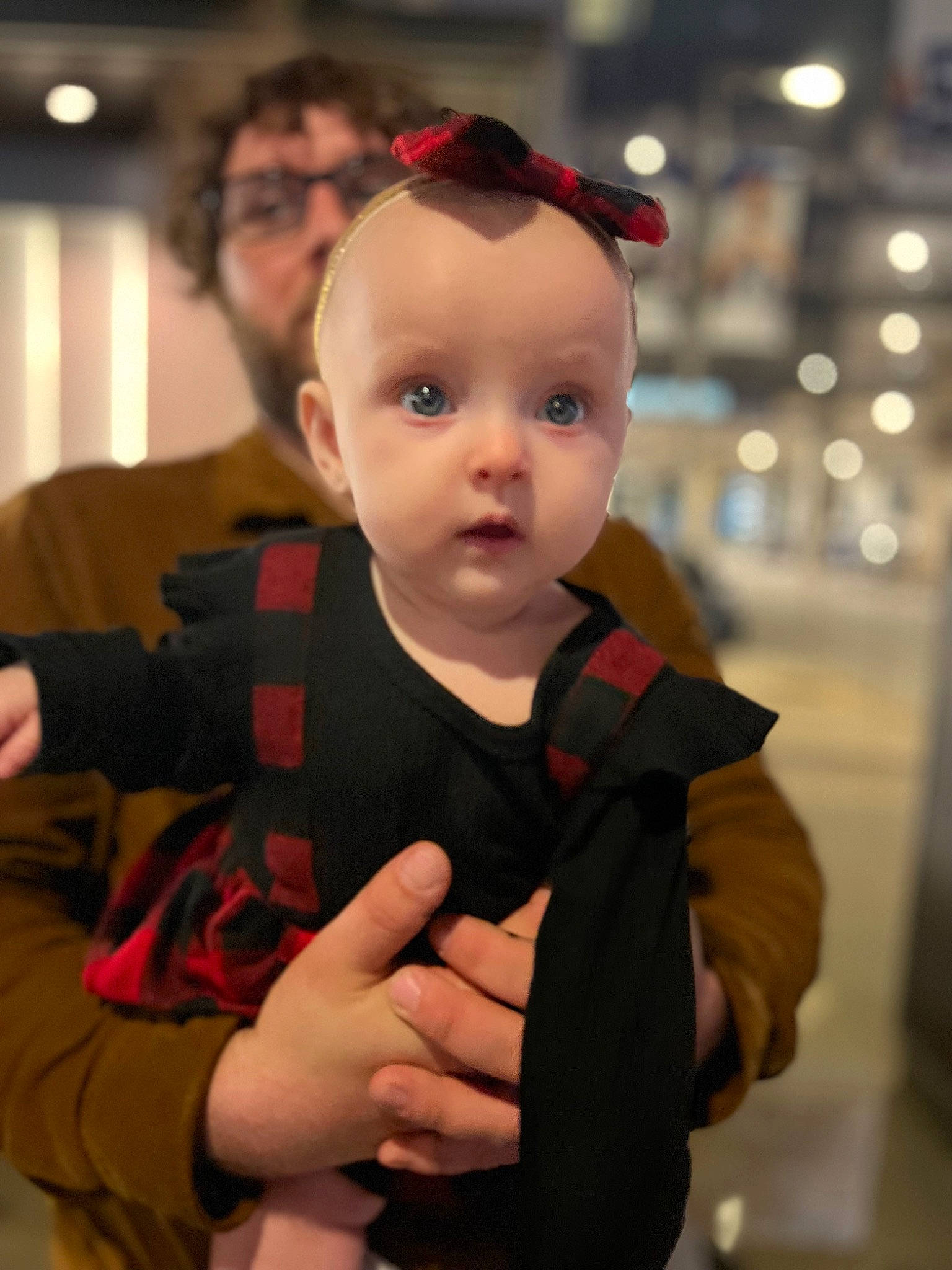 Arden joined the competition — help win amazing prizes! baby, baby_toddler_clothing, cheek, child, event, fun, gesture, happy, person, personal_protective_equipment, sleeve, surprise, thumb, toddler