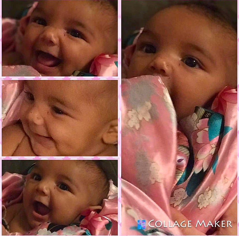 Caylin joined the competition — help win amazing prizes! baby, baby_making_funny_faces, beauty, cheek, child, chin, close_up, eye, eyebrow, face, facial_expression, forehead, head, joy, lip, mouth, nose, person, pink, skin