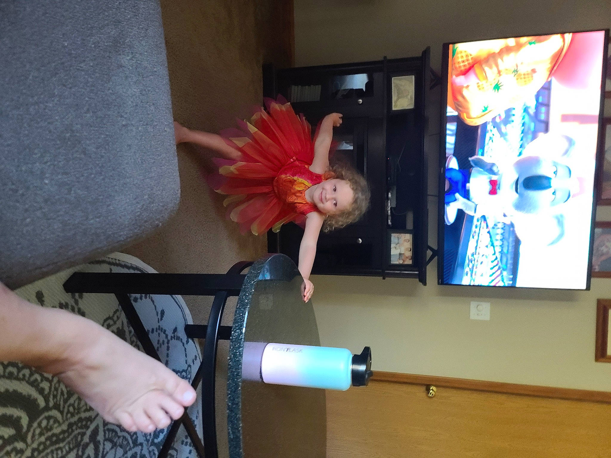 Jade joined the competition — help win amazing prizes! animation, art, costume, display_device, electric_blue, event, feather, fictional_character, fun, joy, party_supply, person, room, tail, toy, visual_arts, wig, wing