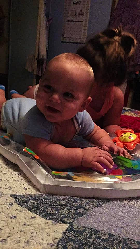 Dalton joined the competition — help win amazing prizes! baby, child, eating, food, person, play, toddler