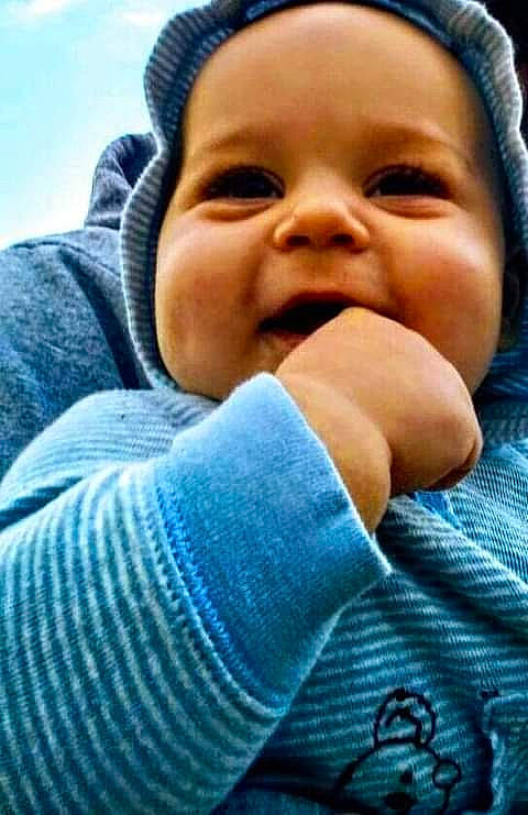 Dalton joined the competition — help win amazing prizes! baby, cheek, child, chin, face, facial_expression, happy, human, mouth, nose, person, skin, smile, toddler