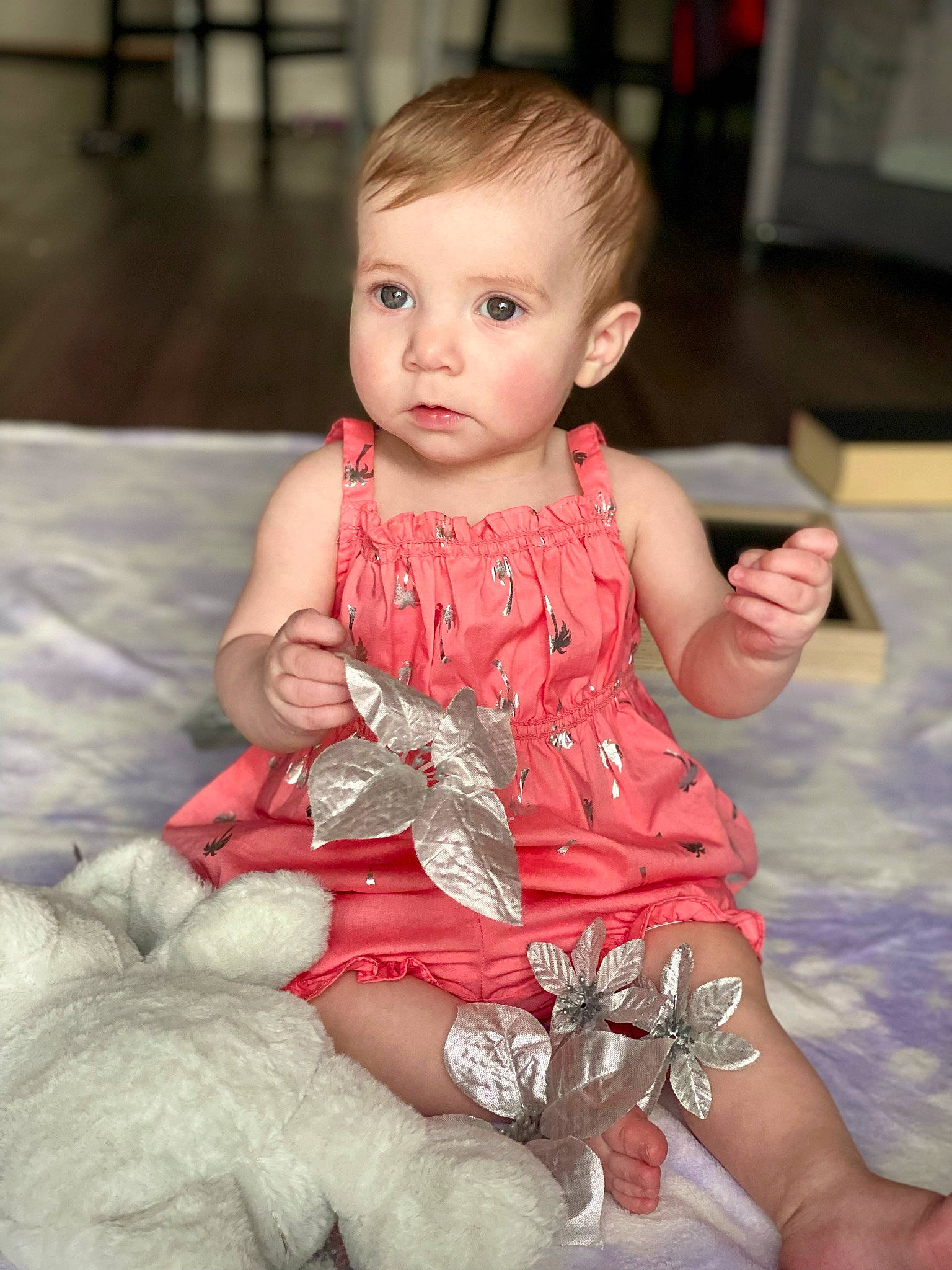 Arabelle joined the competition — help win amazing prizes! baby_toddler_clothing, beauty, cheek, child, day_dress, dress, embellishment, eye, flooring, fun, hairstyle, happy, human, leg, people, person, pink, skin, sleeve, thigh