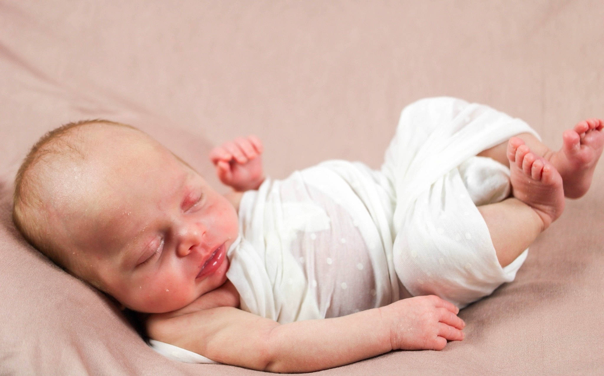 Gabrielle joined the competition — help win amazing prizes! arm, baby, baby_toddler_clothing, cheek, child, chin, comfort, eye, face, finger, gesture, hair, hand, human_body, person, pink, product, skin, sleeve, toddler