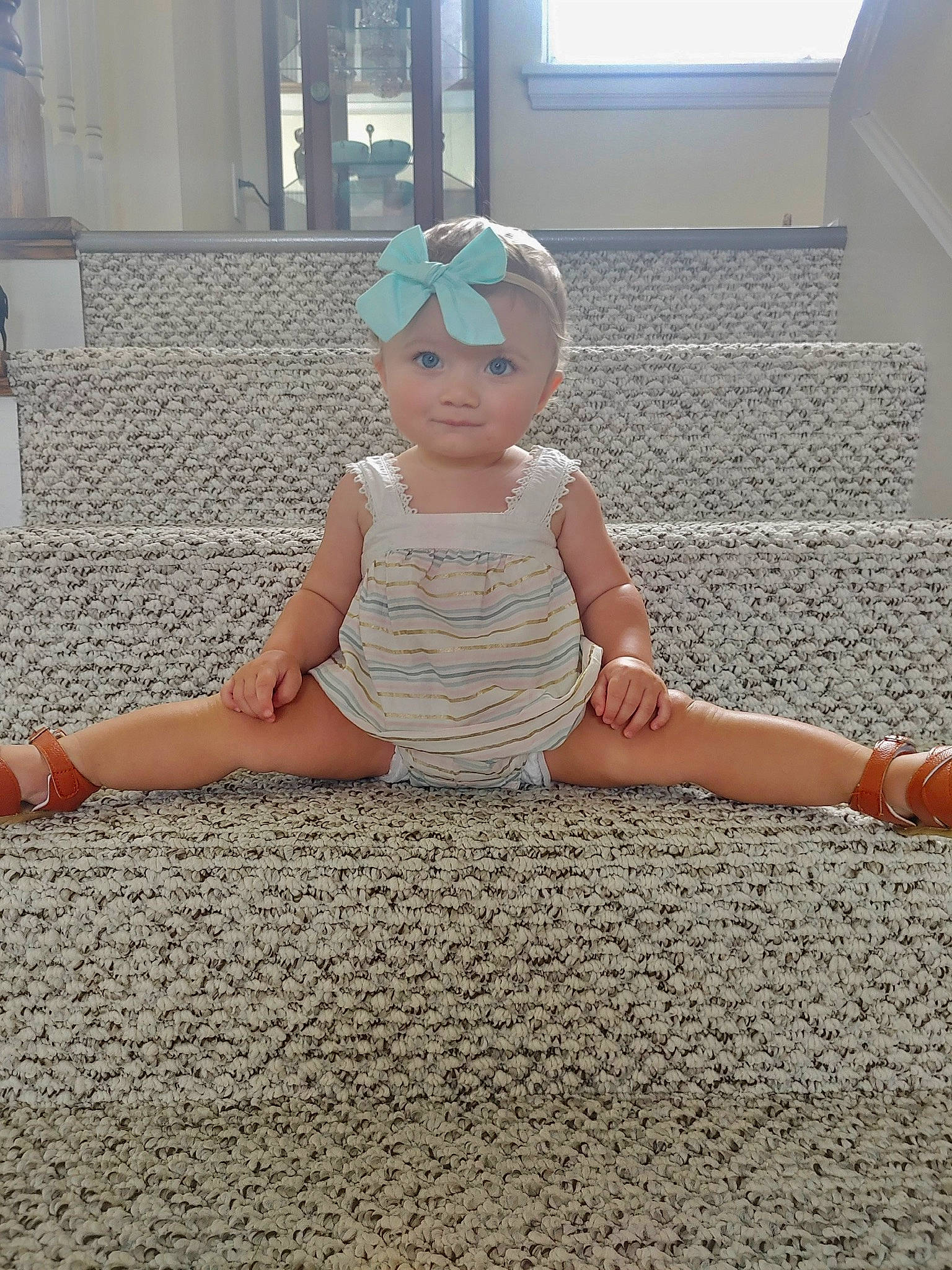 Gracie Mae joined the competition — help win amazing prizes! child, floor, flooring, person, toddler