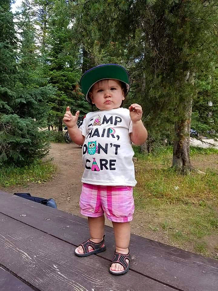 Alora joined the competition — help win amazing prizes! child, leisure, person, play, shorts, t_shirt, toddler, tree, vacation