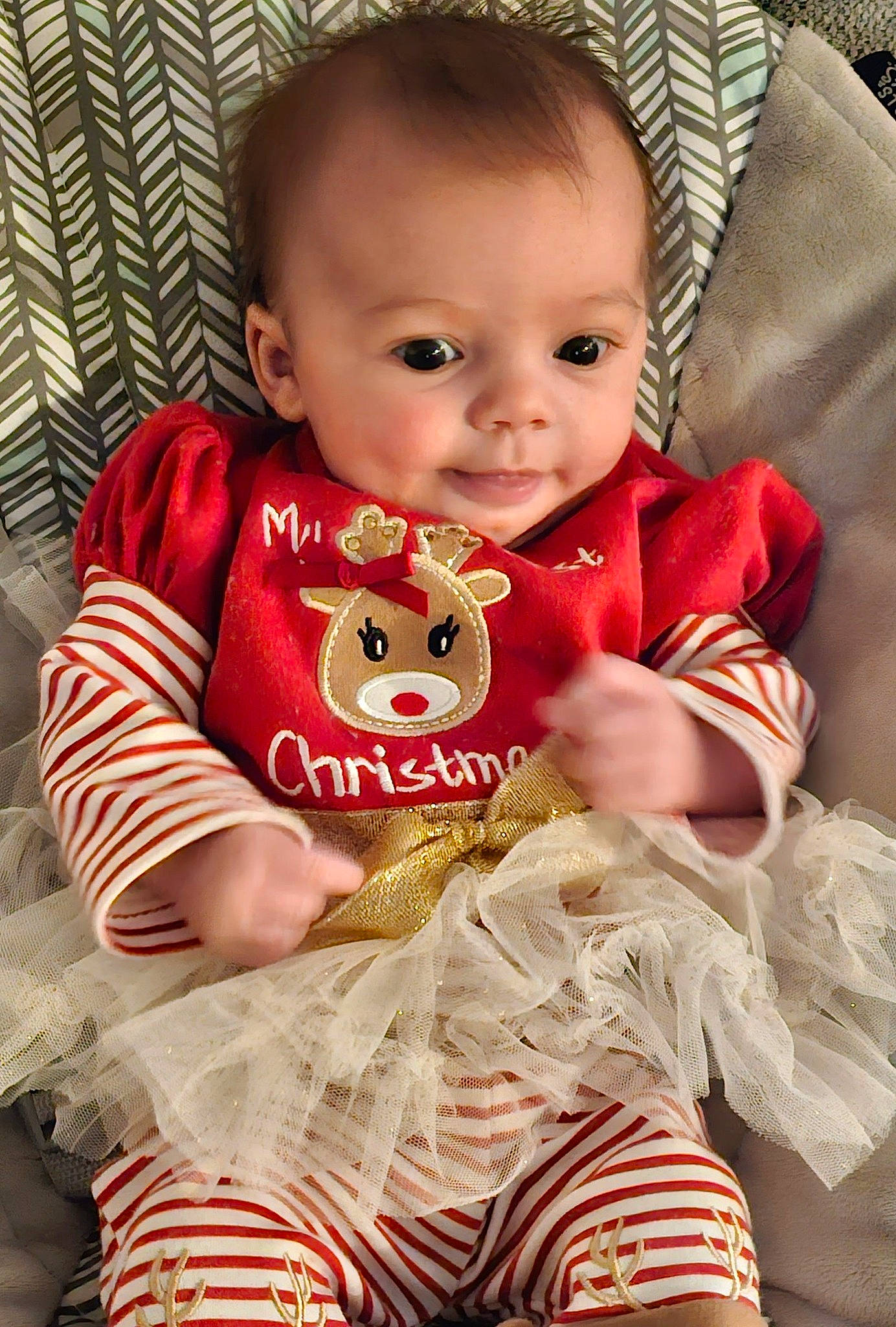 Echo is registered to the contest to win money with this photo: baby, baby_toddler_clothing, beauty, cheek, child, comfort, couch, happy, human_leg, lip, pattern, person, product, sitting, skin, sleeve, smile, t_shirt, textile, thigh