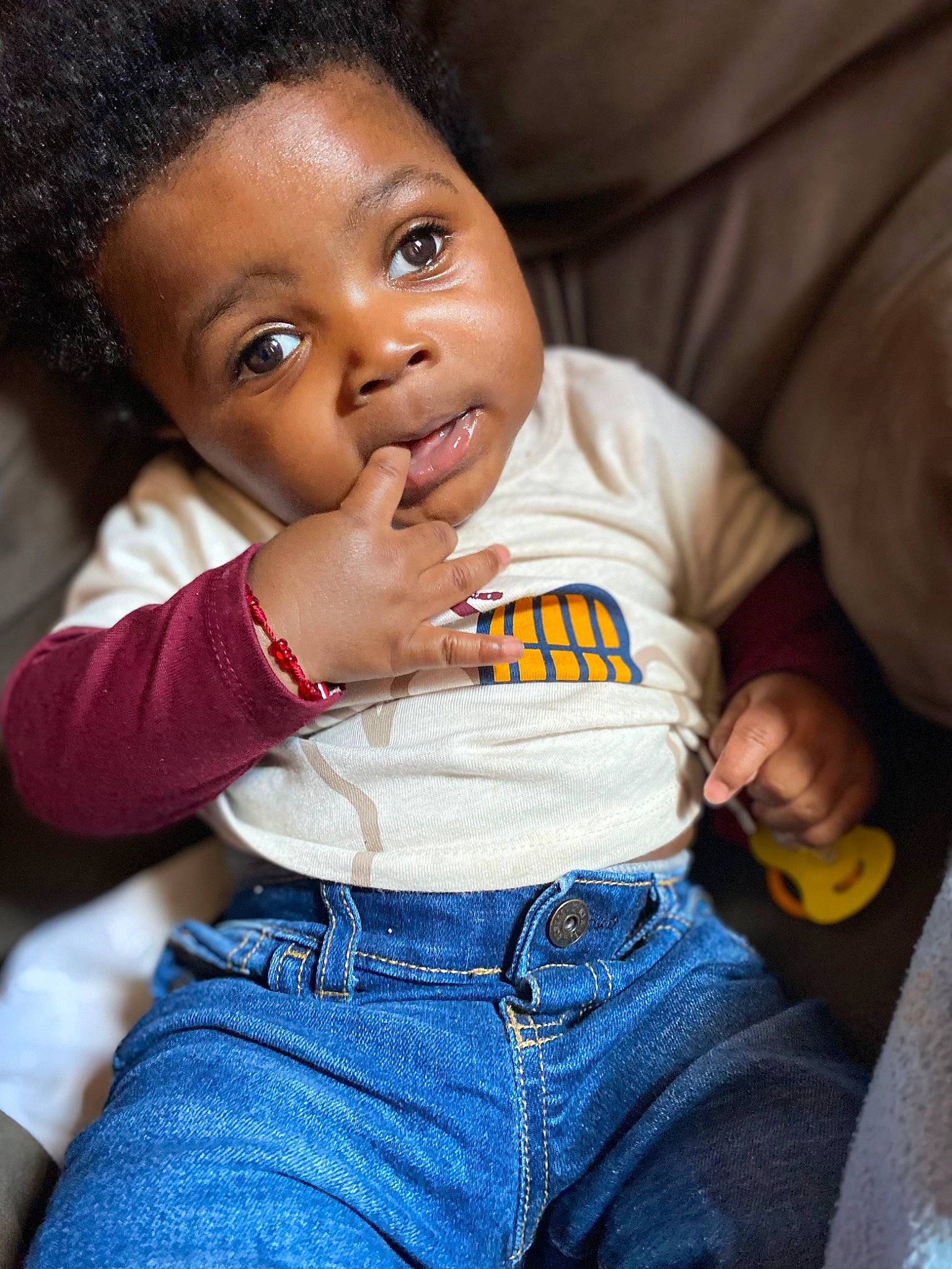 Jeremiah joined the competition — help win amazing prizes! arm, baby_toddler_clothing, cheek, chin, eye, eyebrow, gesture, hair, hairstyle, hand, happy, head, human, lip, mouth, nose, organ, person, skin, sleeve