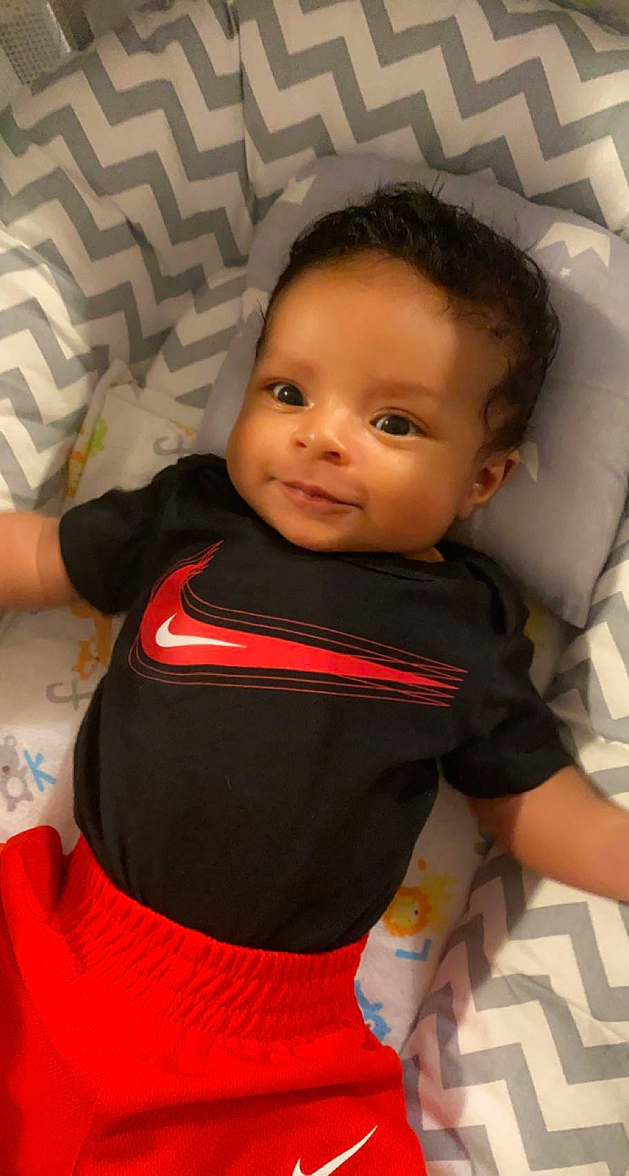 Jayden joined the competition — help win amazing prizes! baby, baby_toddler_clothing, cheek, chin, comfort, eyebrow, forehead, hand, head, human_body, iris, joint, lip, mouth, neck, nose, person, product, skin, sleeve