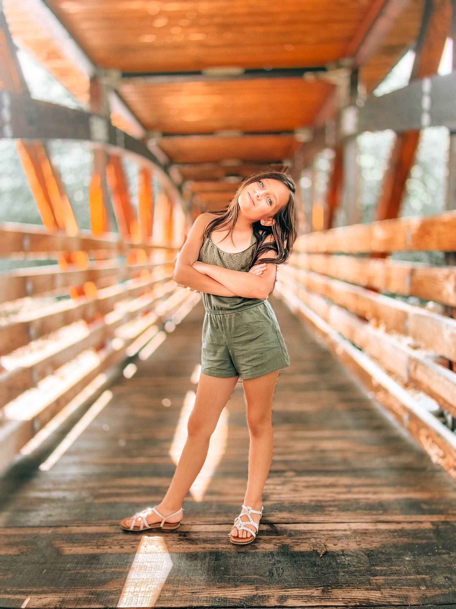 Harmonie is registered to the contest to win money with this photo: bag, boot, brown_hair, eyewear, flash_photography, fun, happy, human_leg, landscape, leg, leisure, people_in_nature, person, sandal, shorts, sneakers, standing, street_fashion, thigh, waist