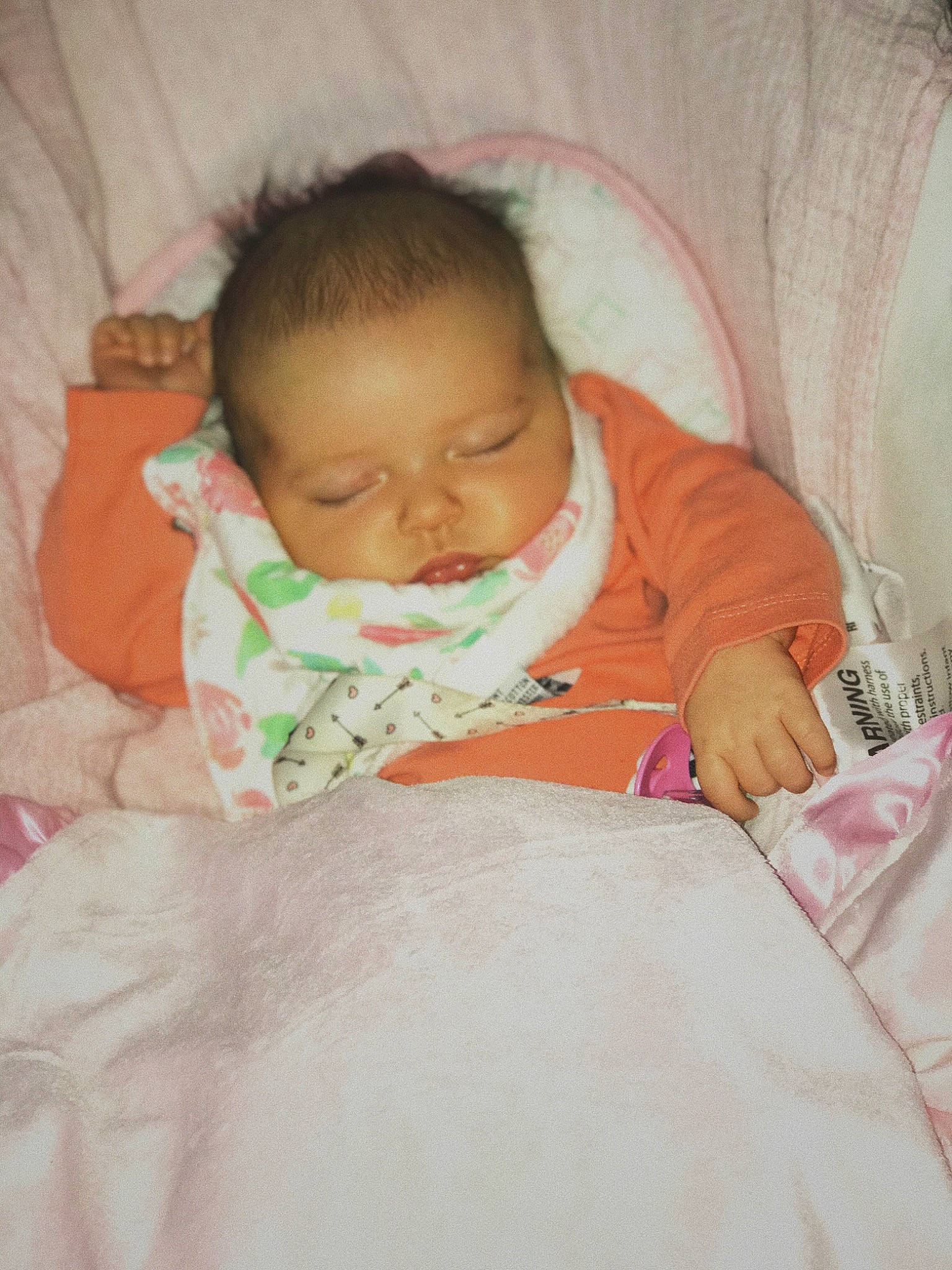 Miyah joined the competition — help win amazing prizes! baby, bedtime, birth, cheek, child, comfort, nap, person, pink, product, skin, sleep, toddler