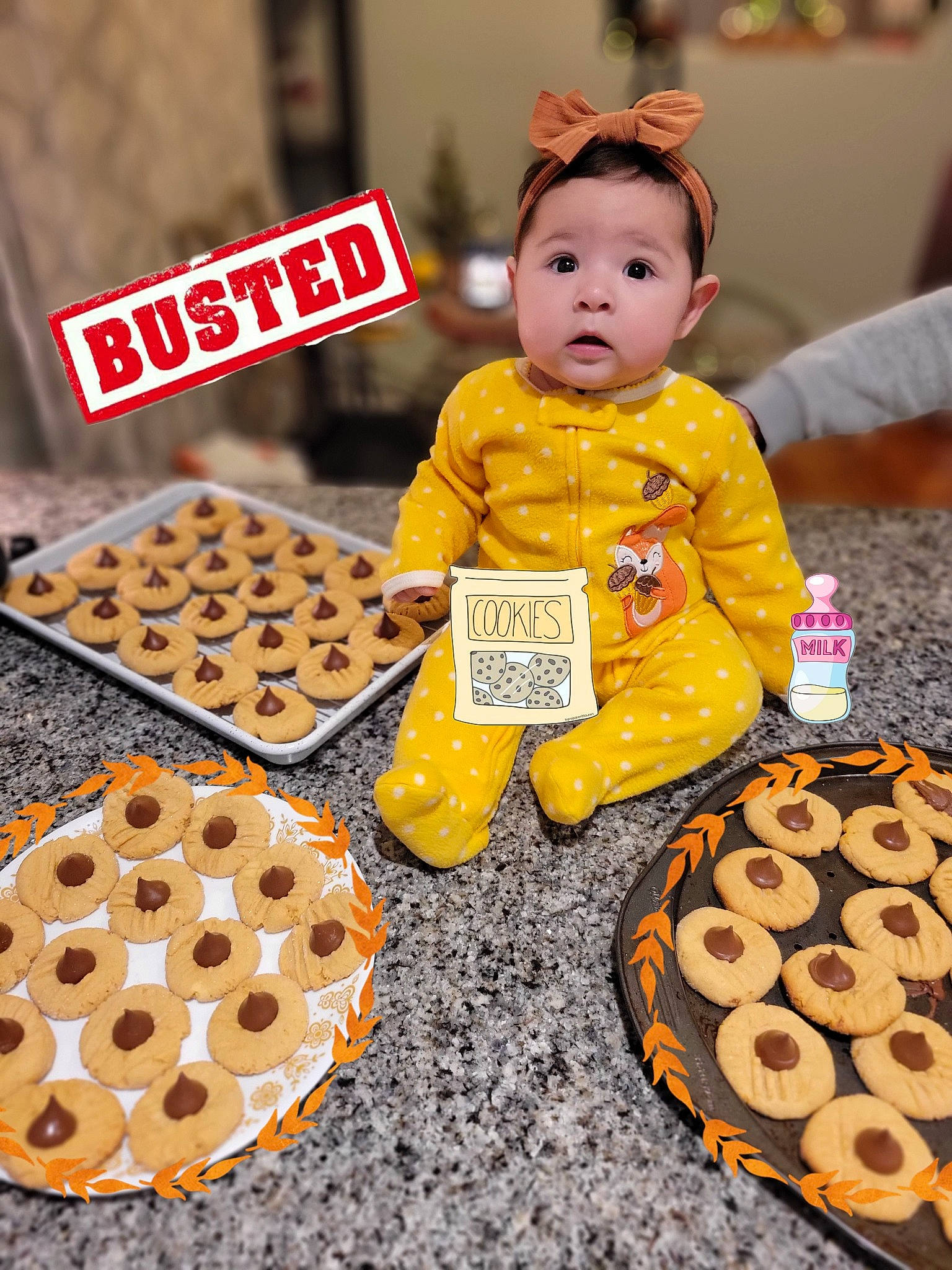 Mila joined the competition — help win amazing prizes! baby, baked_goods, baking, child, comfort_food, cooking, cuisine, finger_food, food, icing, ingredient, junk_food, orange, pattern, person, play, recipe, snack, surprise, sweetness