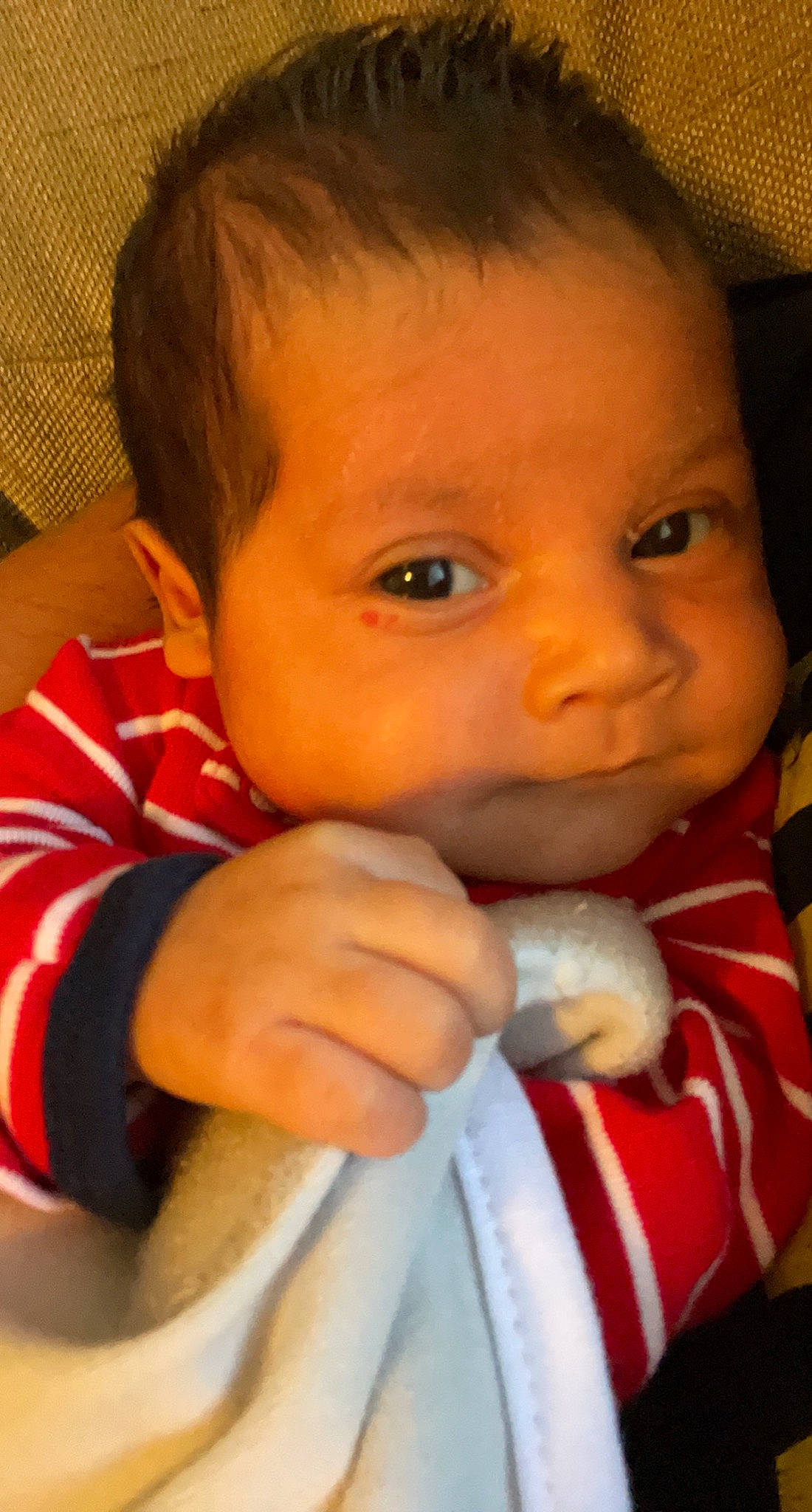 Diego joined the competition — help win amazing prizes! baby, baby_toddler_clothing, cheek, child, chin, eye, eyebrow, eyelash, finger, forehead, gesture, happy, iris, lip, mouth, neck, nose, person, skin, sleeve