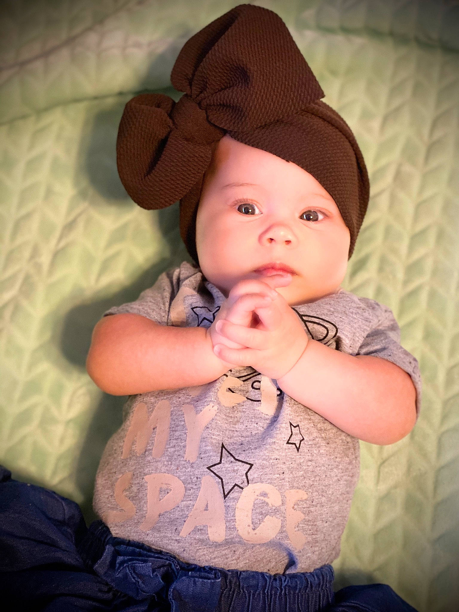 Mykah joined the competition — help win amazing prizes! baby, cheek, child, fashion_accessory, hat, headgear, headwear, person, photography, skin, toddler