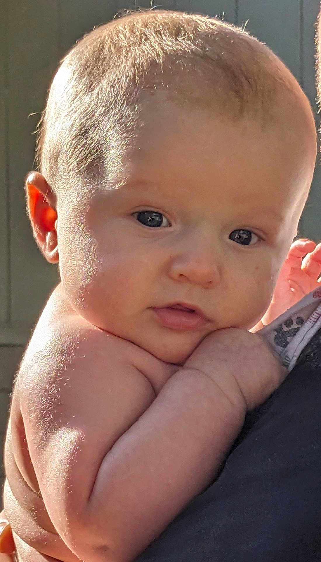 Atlas joined the competition — help win amazing prizes! baby, infant, face, skin, arm, hand, ear, shoulder, person, closeup, natural_light, cute, newborn, child, expression, portrait, human, soft_light, skin_texture, resting