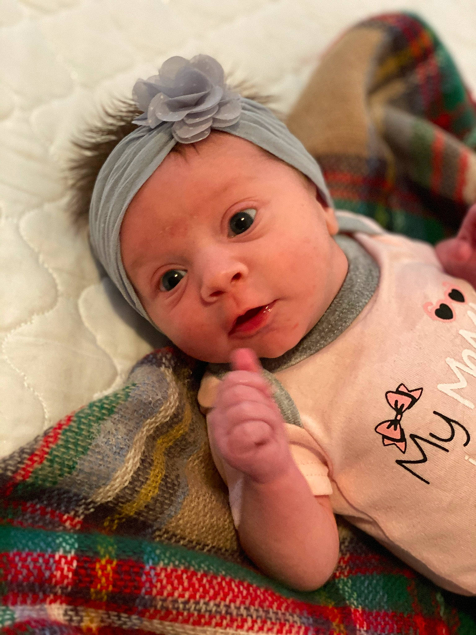 Fayth joined the competition — help win amazing prizes! baby, cheek, child, ear, eye, face, forehead, hair_accessory, hand, head, headgear, headwear, lip, nose, person, skin, textile, toddler