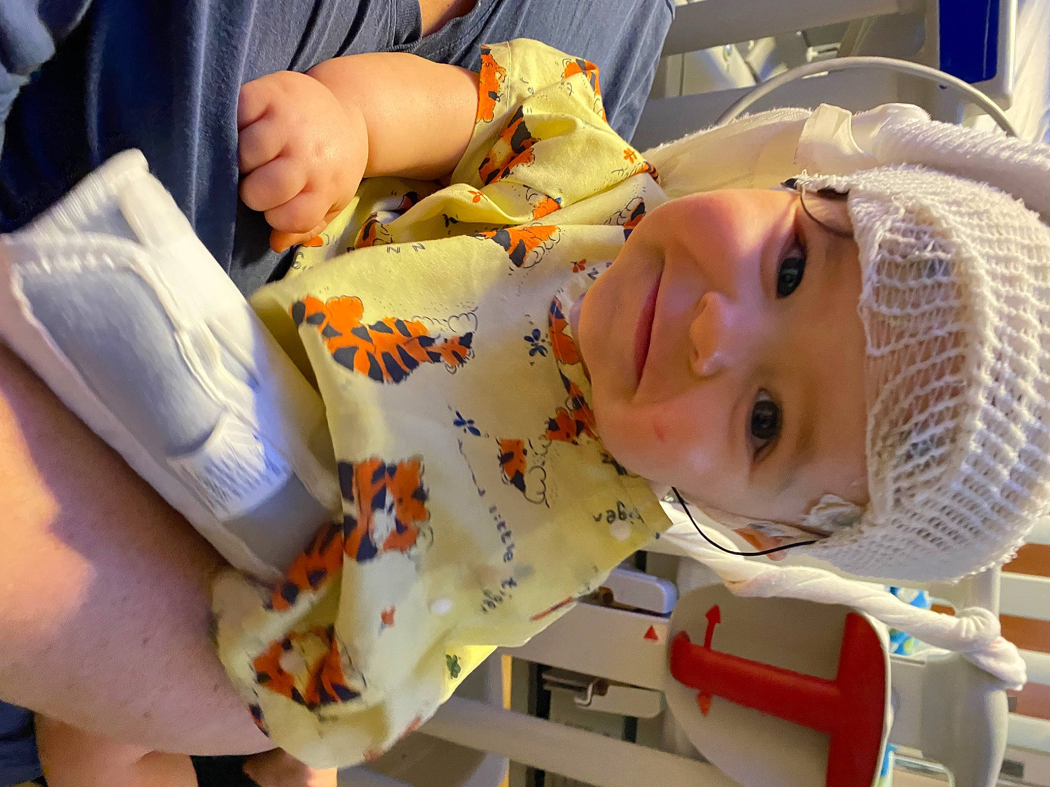 Noah joined the competition — help win amazing prizes! baby, baby_products, child, event, eye, eyelash, fun, hat, headwear, medical_procedure, mouth, person, room, service, smile, toddler