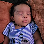 Elijah Raine joined the competition — help win amazing prizes! applique, baby, blanket, bodypart, clothing, couch, cushion, face, finger, furniture, hand, head, homedecor, newborn, pattern, person, photography, portrait, sleeping, t_shirt