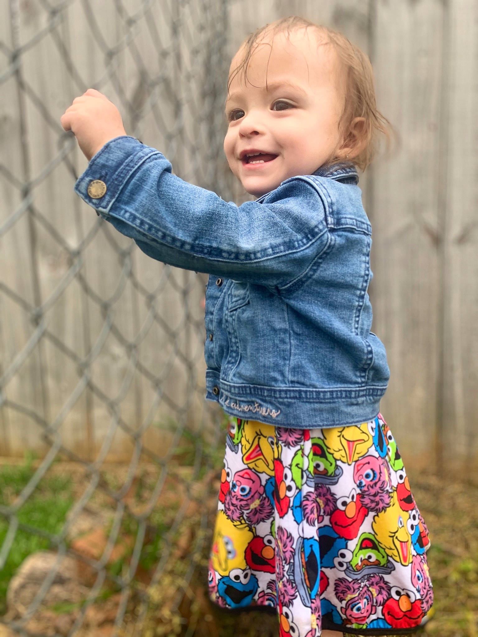 Naminé joined the competition — help win amazing prizes! baby_toddler_clothing, child, denim, design, dress, happy, jeans, joy, outerwear, pattern, people, person, photography, plant, play, sleeve, smile, textile, toddler