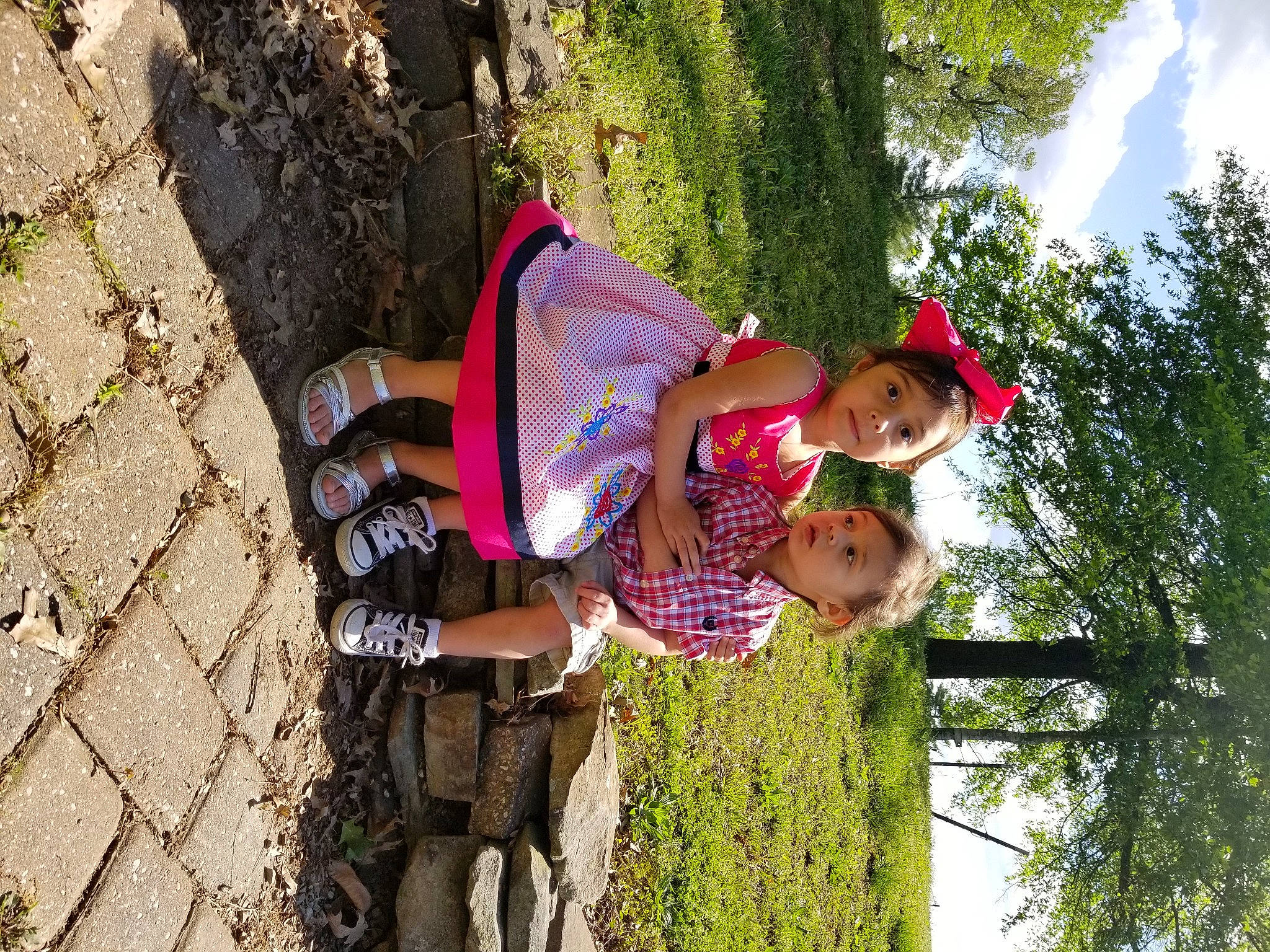 Rosemary joined the competition — help win amazing prizes! adventure, child, fun, grass, happy, hat, landscape, leisure, people_in_nature, person, plant, recreation, shoe, sky, spring, summer, sun_hat, surprise, toddler, tourism